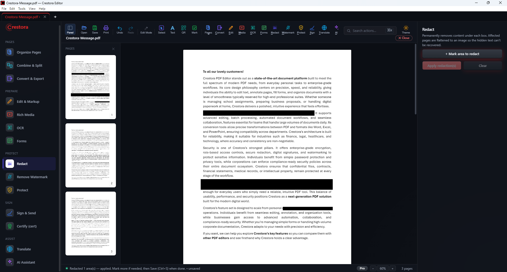 Redact